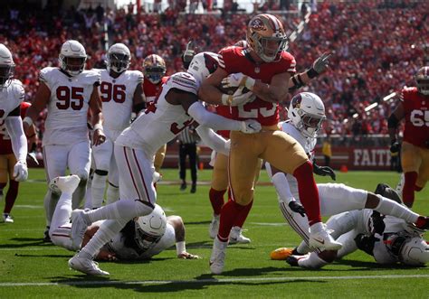 Instant analysis: Undefeated 49ers top Cardinals behind McCaffrey, Purdy
